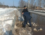 В Кинешемском районе приступили к выполнению противопаводковых мероприятий
