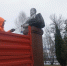 Накануне дня рождения А.Н.Островского в Кинешме привели в порядок бюст драматурга - Kineshemec.Ru